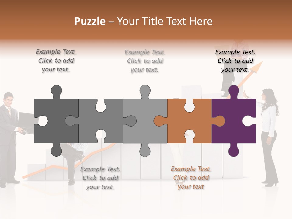 Women Illustration Corporate PowerPoint Template