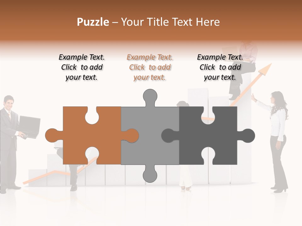 Women Illustration Corporate PowerPoint Template