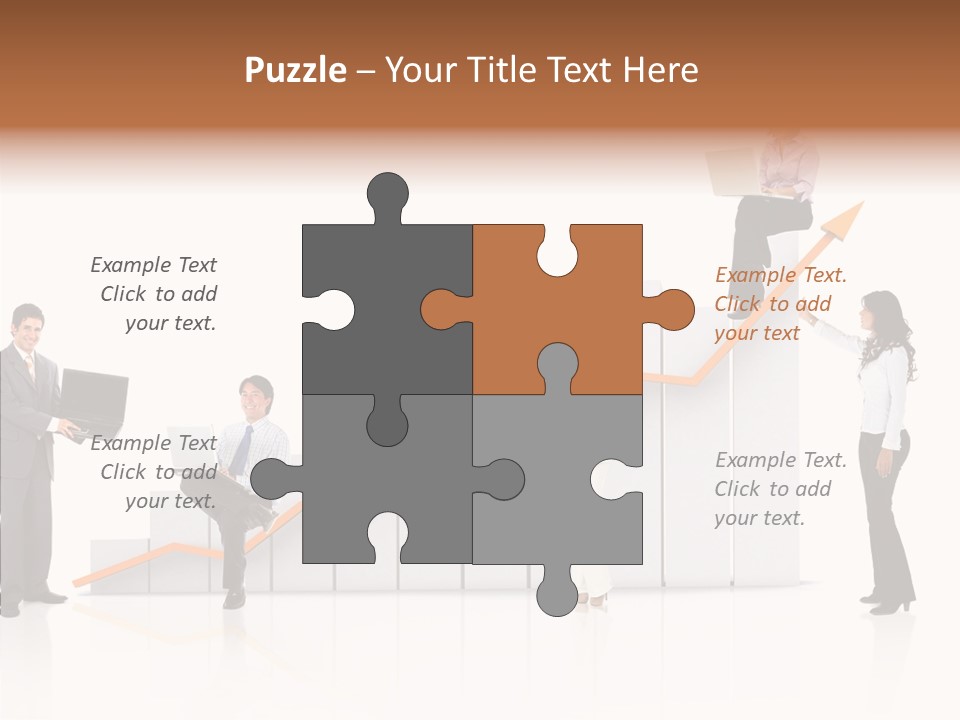 Women Illustration Corporate PowerPoint Template