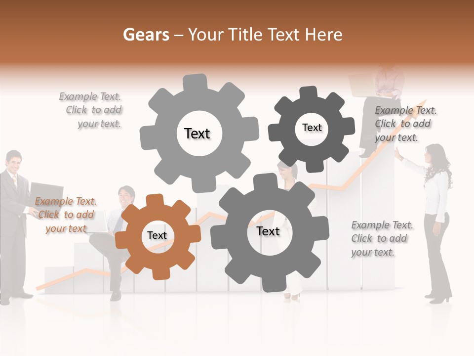 Women Illustration Corporate PowerPoint Template