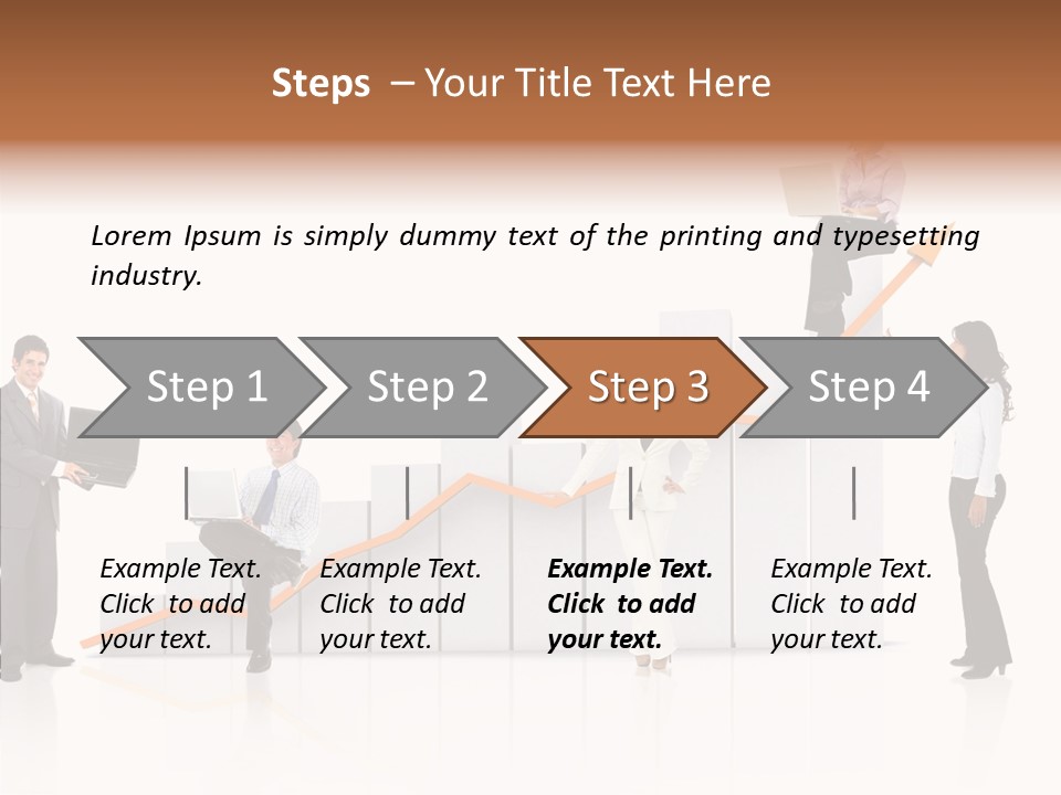 Women Illustration Corporate PowerPoint Template