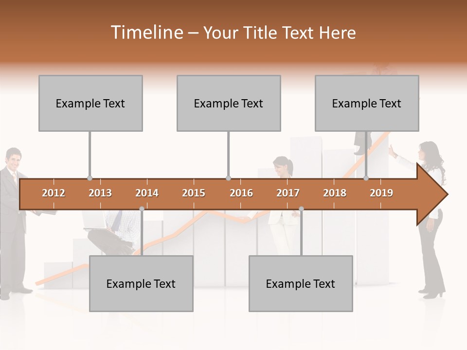 Women Illustration Corporate PowerPoint Template