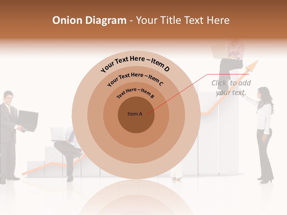 Women Illustration Corporate PowerPoint Template