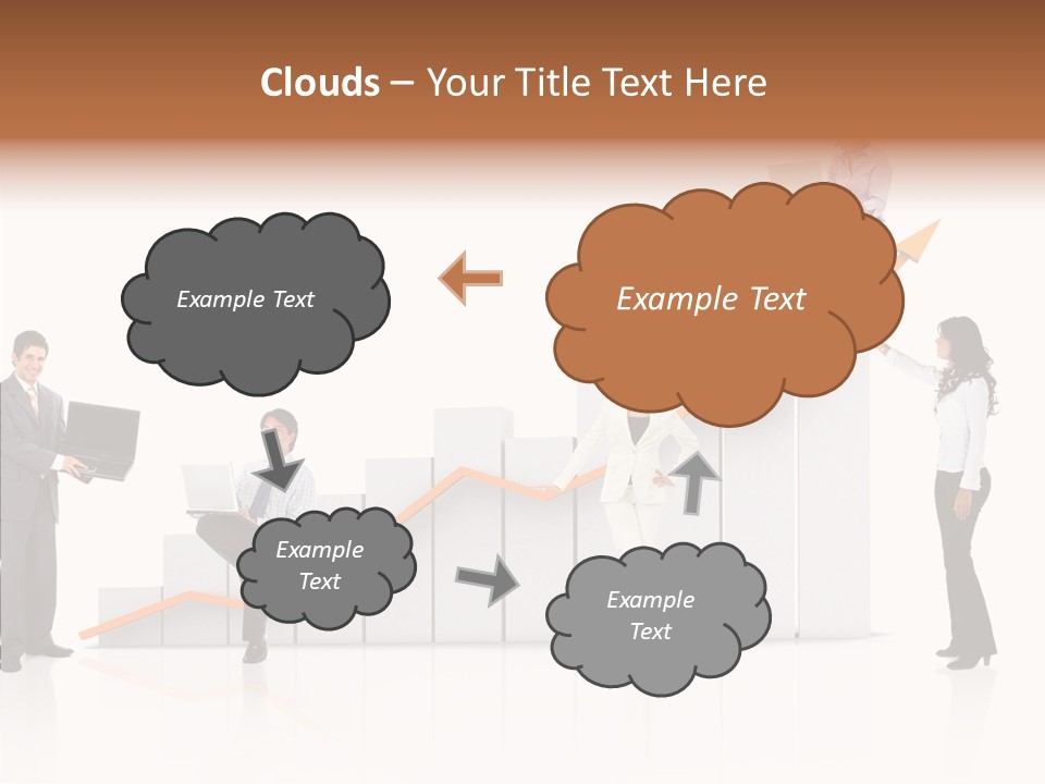 Women Illustration Corporate PowerPoint Template