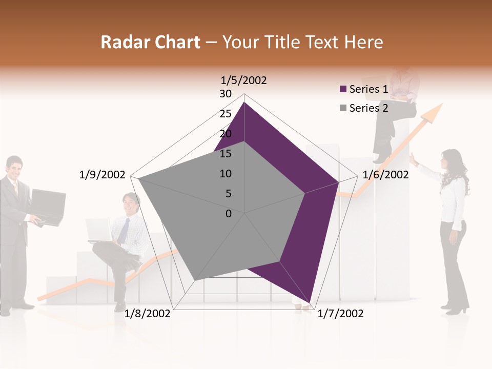Women Illustration Corporate PowerPoint Template