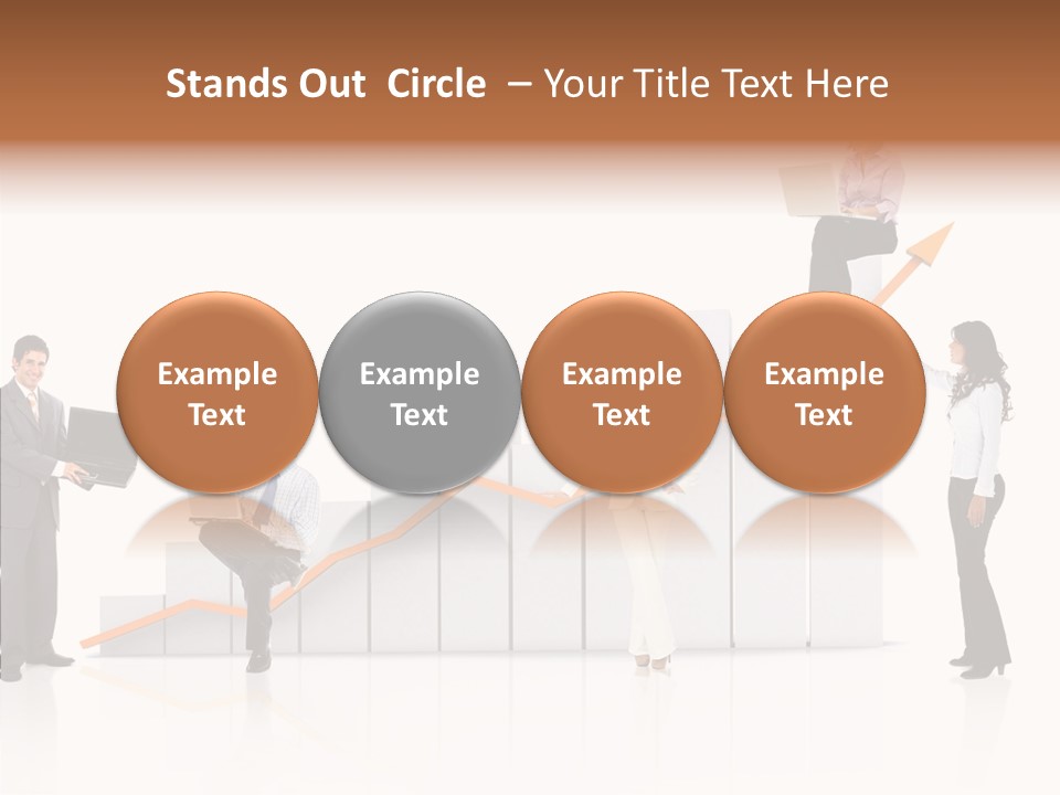 Women Illustration Corporate PowerPoint Template