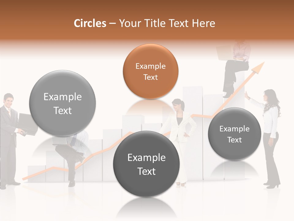 Women Illustration Corporate PowerPoint Template