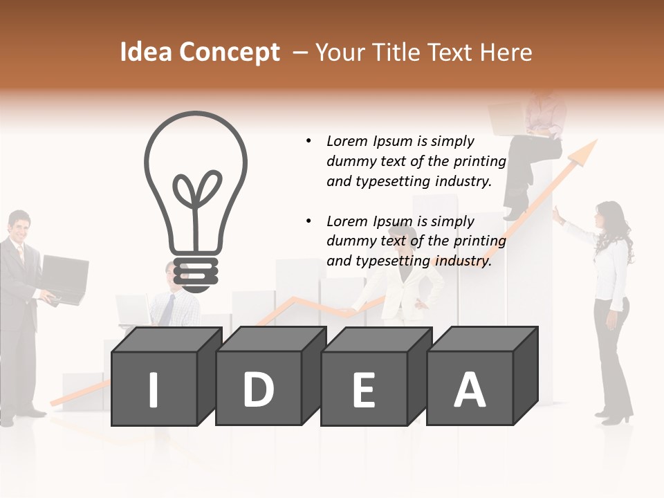 Women Illustration Corporate PowerPoint Template