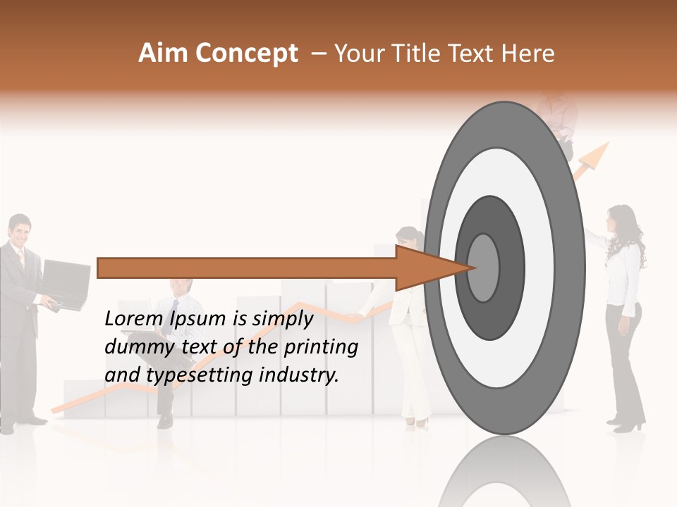 Women Illustration Corporate PowerPoint Template