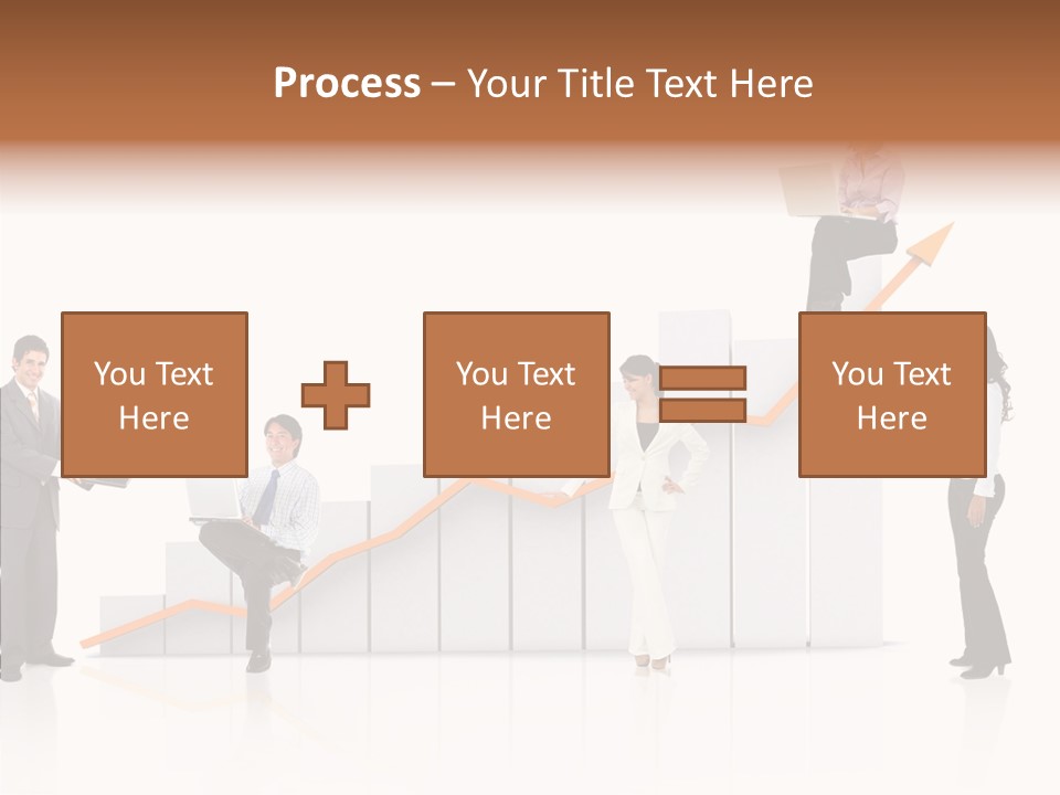 Women Illustration Corporate PowerPoint Template