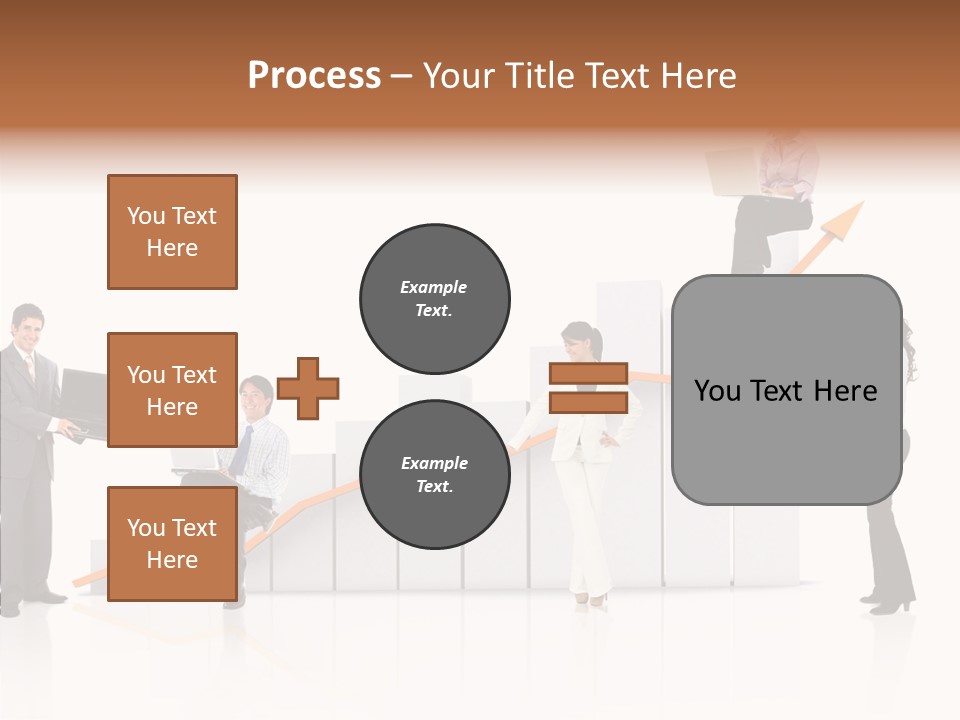 Women Illustration Corporate PowerPoint Template