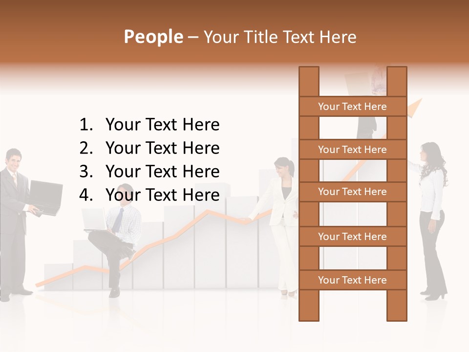 Women Illustration Corporate PowerPoint Template