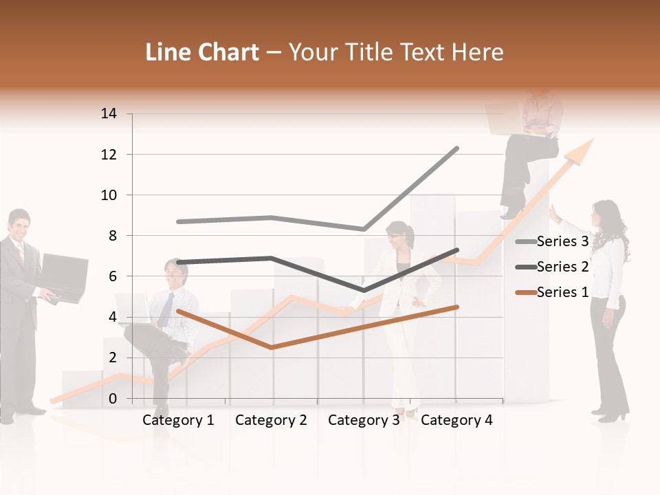 Women Illustration Corporate PowerPoint Template