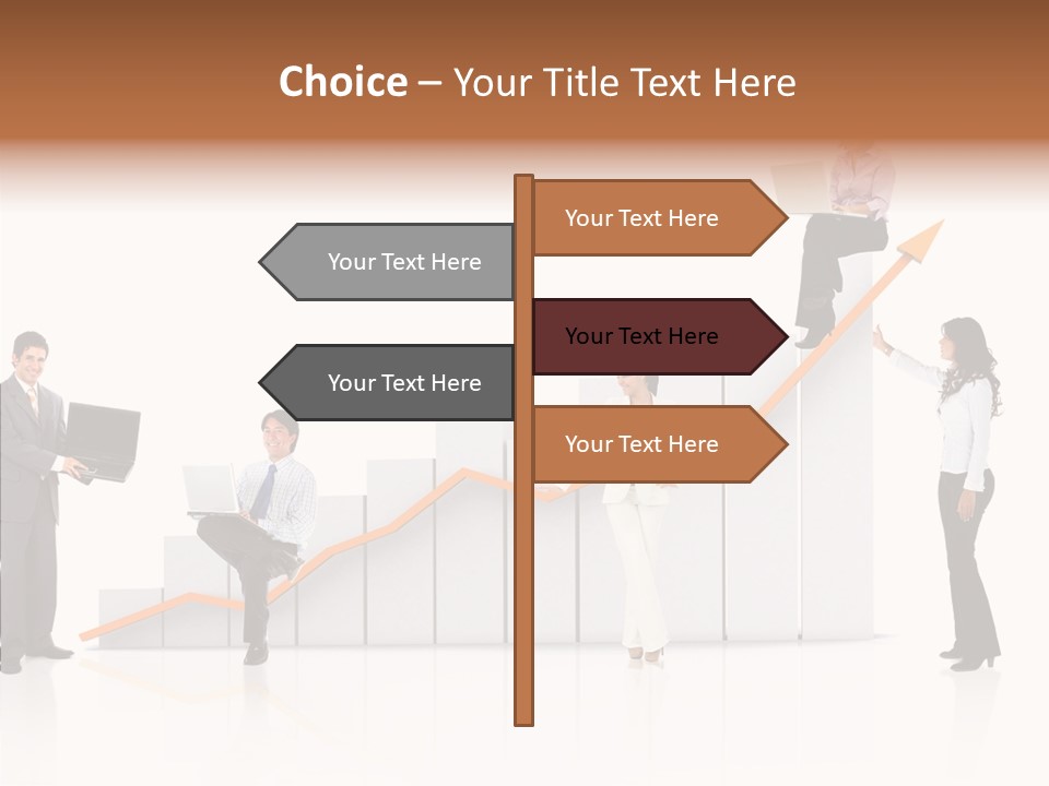 Women Illustration Corporate PowerPoint Template