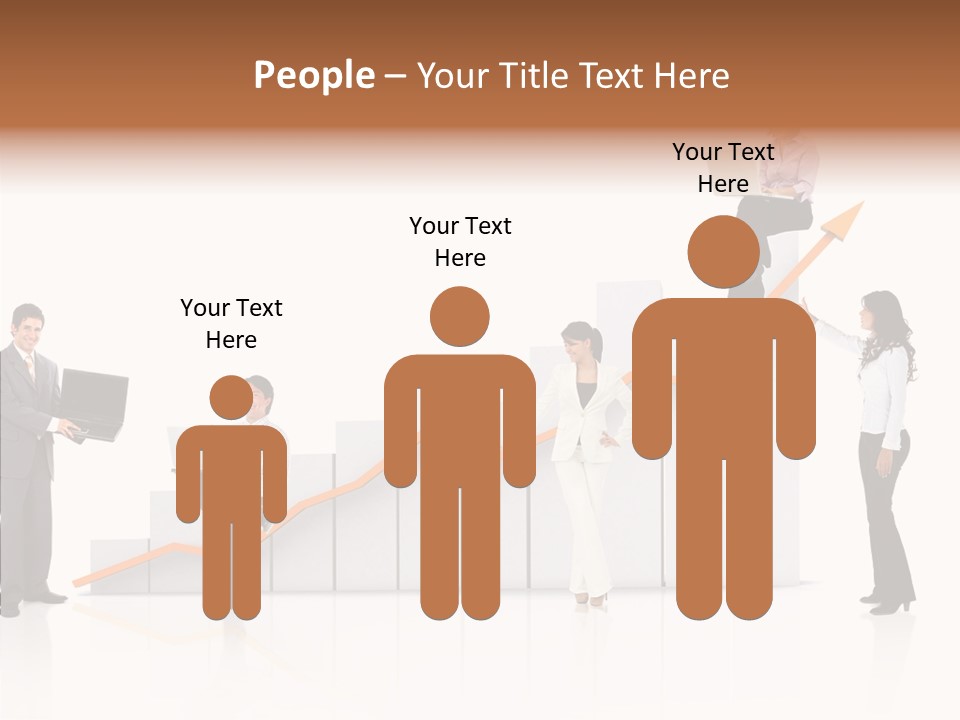 Women Illustration Corporate PowerPoint Template