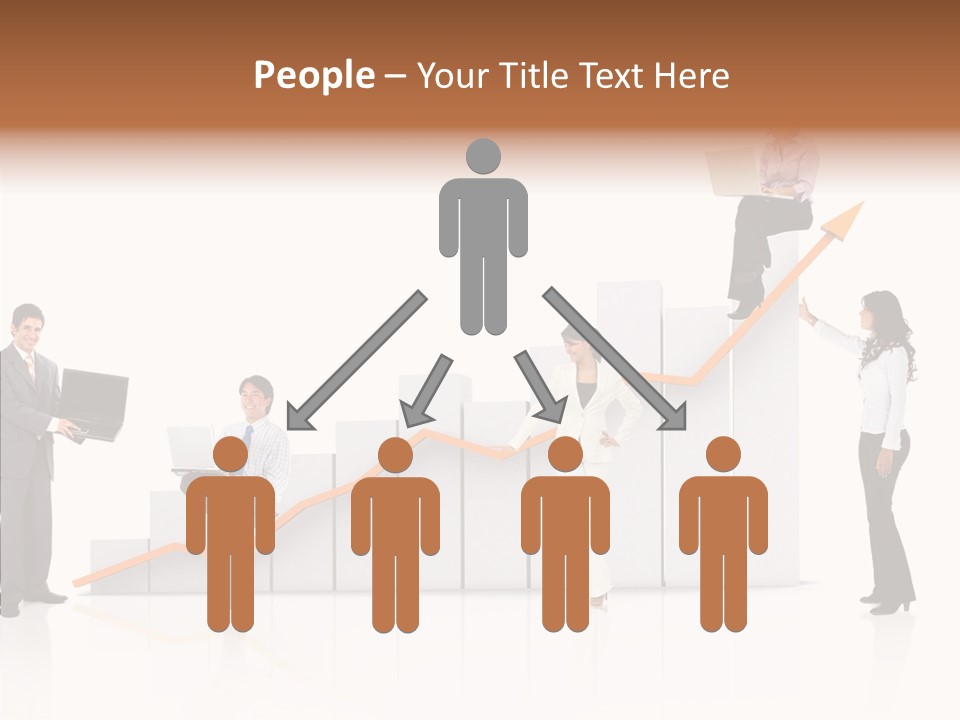 Women Illustration Corporate PowerPoint Template