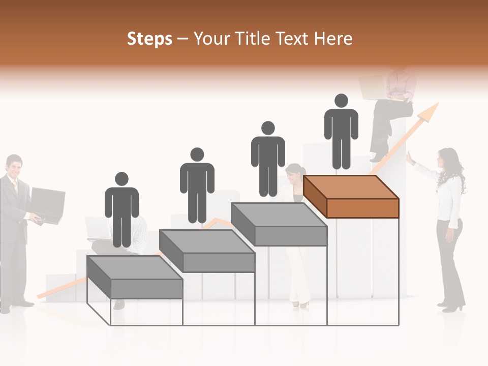 Women Illustration Corporate PowerPoint Template