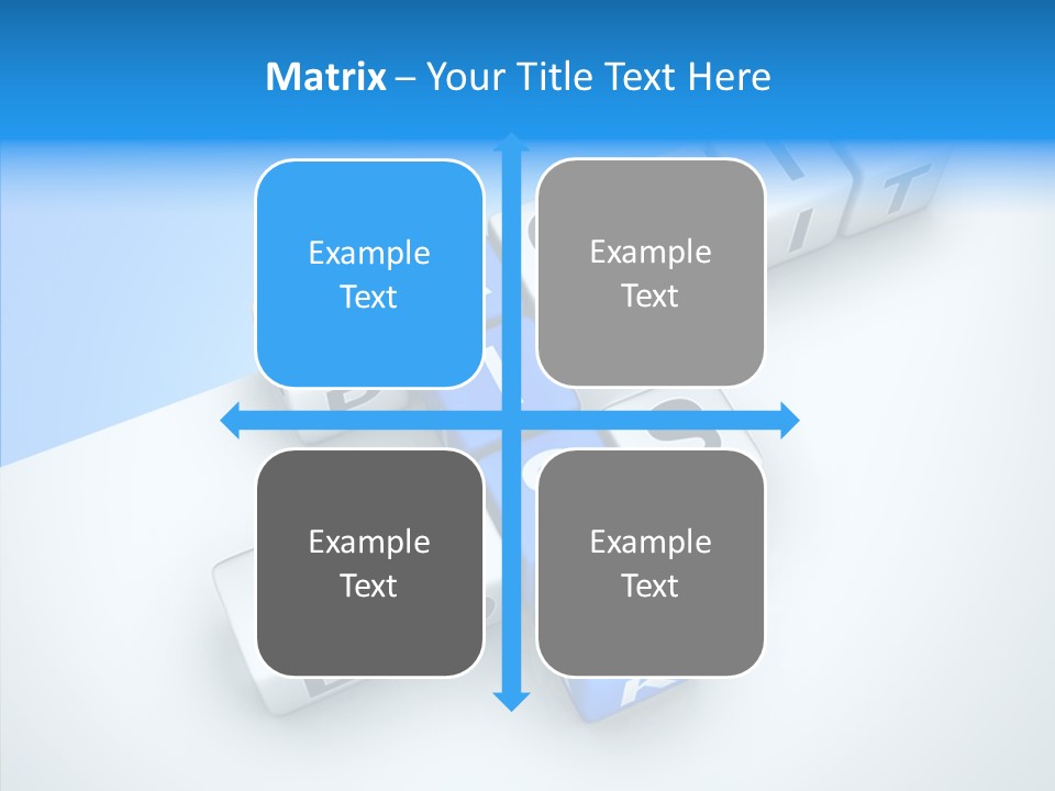 Letter Investment Risk PowerPoint Template