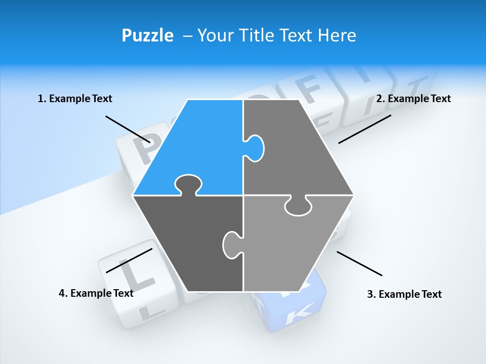 Letter Investment Risk PowerPoint Template