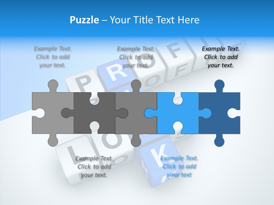 Letter Investment Risk PowerPoint Template