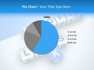 Letter Investment Risk PowerPoint Template