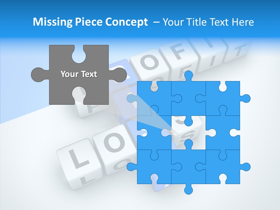 Letter Investment Risk PowerPoint Template