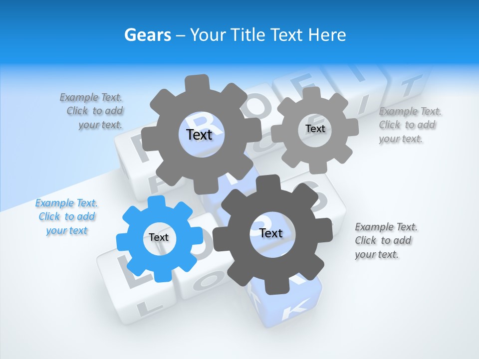 Letter Investment Risk PowerPoint Template