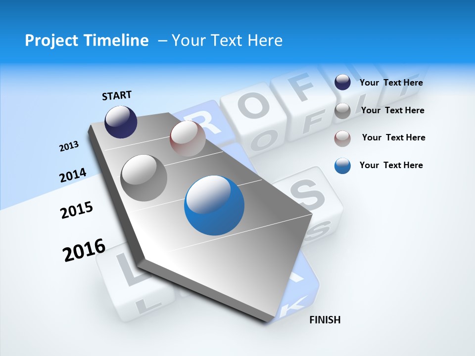 Letter Investment Risk PowerPoint Template