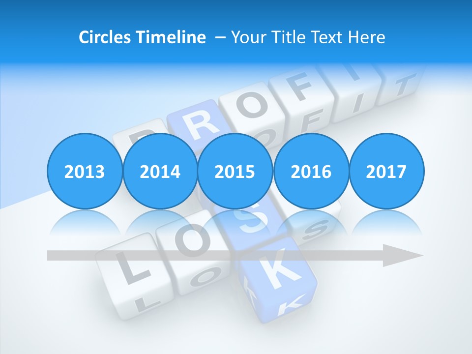 Letter Investment Risk PowerPoint Template