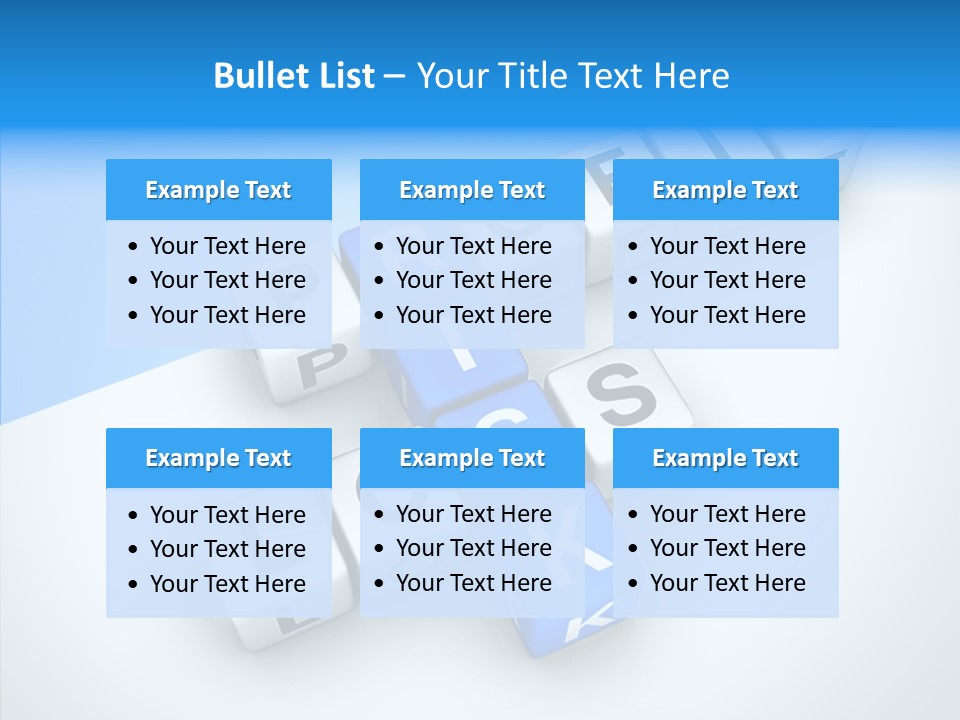 Letter Investment Risk PowerPoint Template