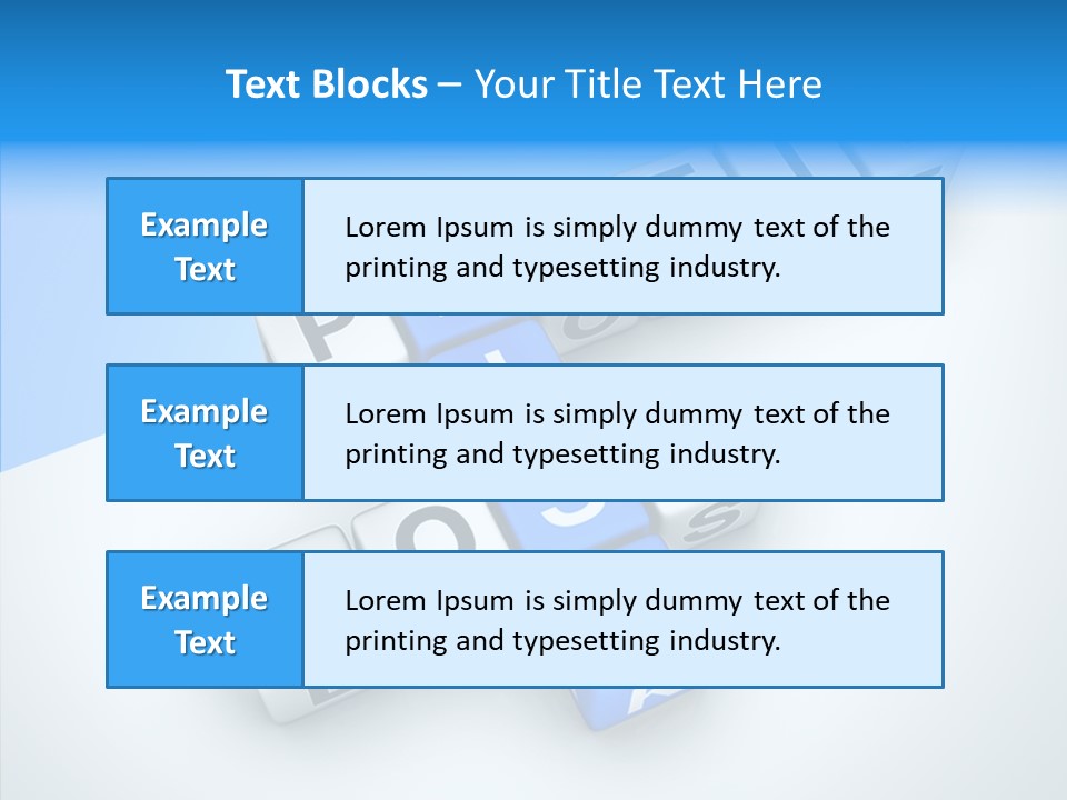 Letter Investment Risk PowerPoint Template
