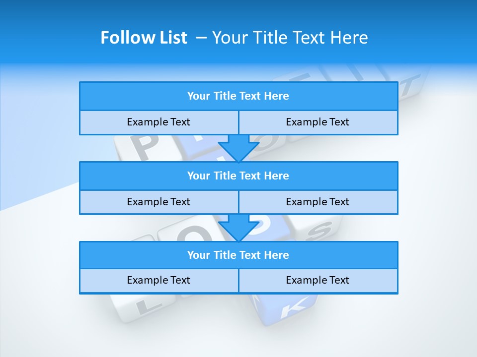 Letter Investment Risk PowerPoint Template