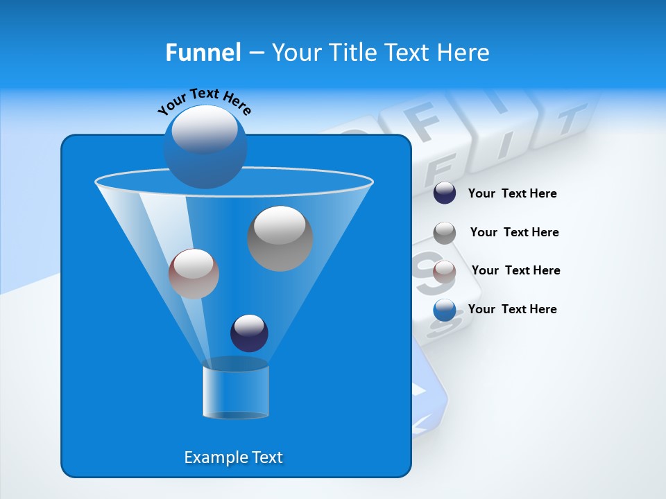 Letter Investment Risk PowerPoint Template