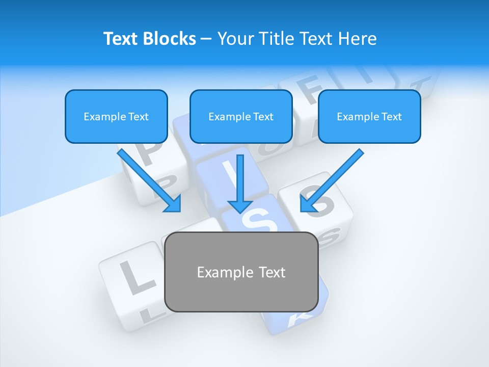 Letter Investment Risk PowerPoint Template