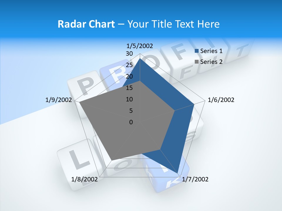 Letter Investment Risk PowerPoint Template