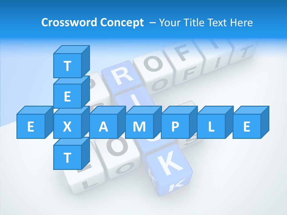 Letter Investment Risk PowerPoint Template
