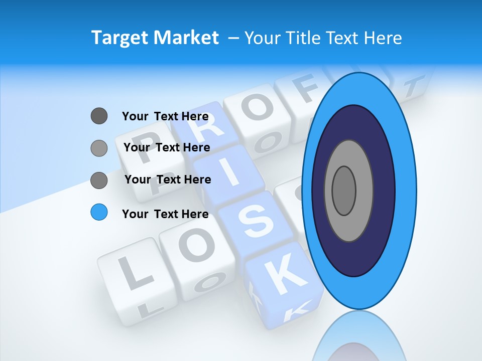 Letter Investment Risk PowerPoint Template