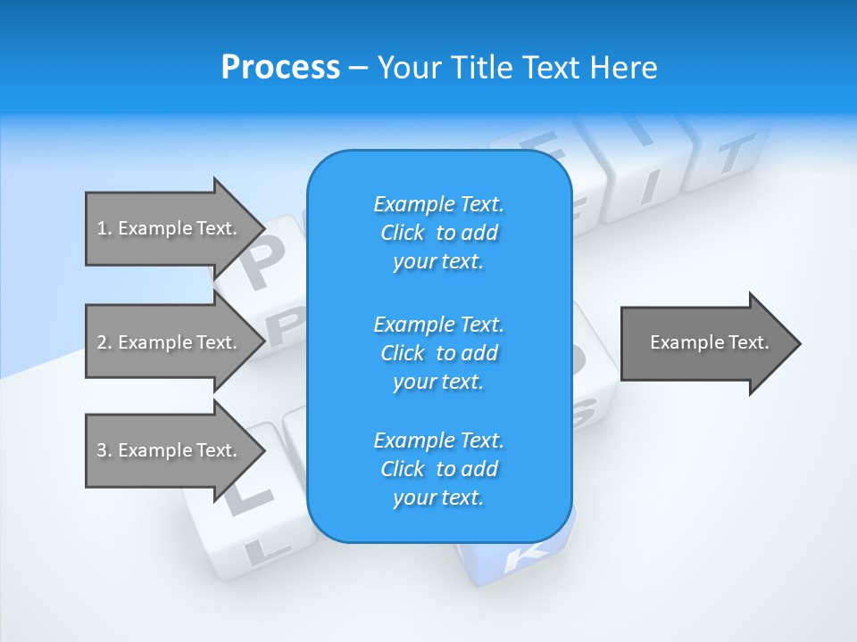 Letter Investment Risk PowerPoint Template
