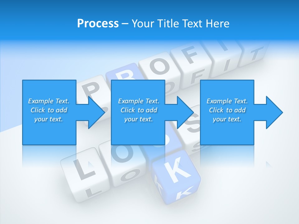 Letter Investment Risk PowerPoint Template