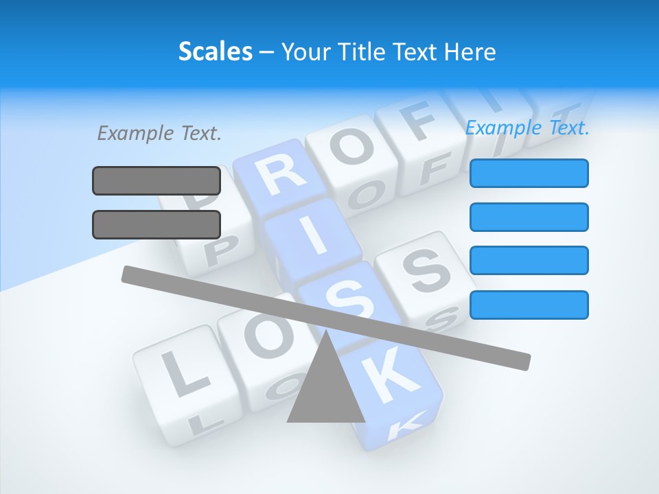 Letter Investment Risk PowerPoint Template