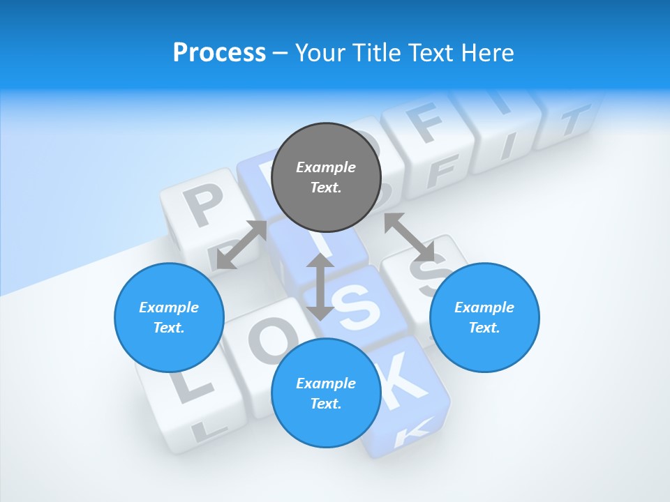 Letter Investment Risk PowerPoint Template