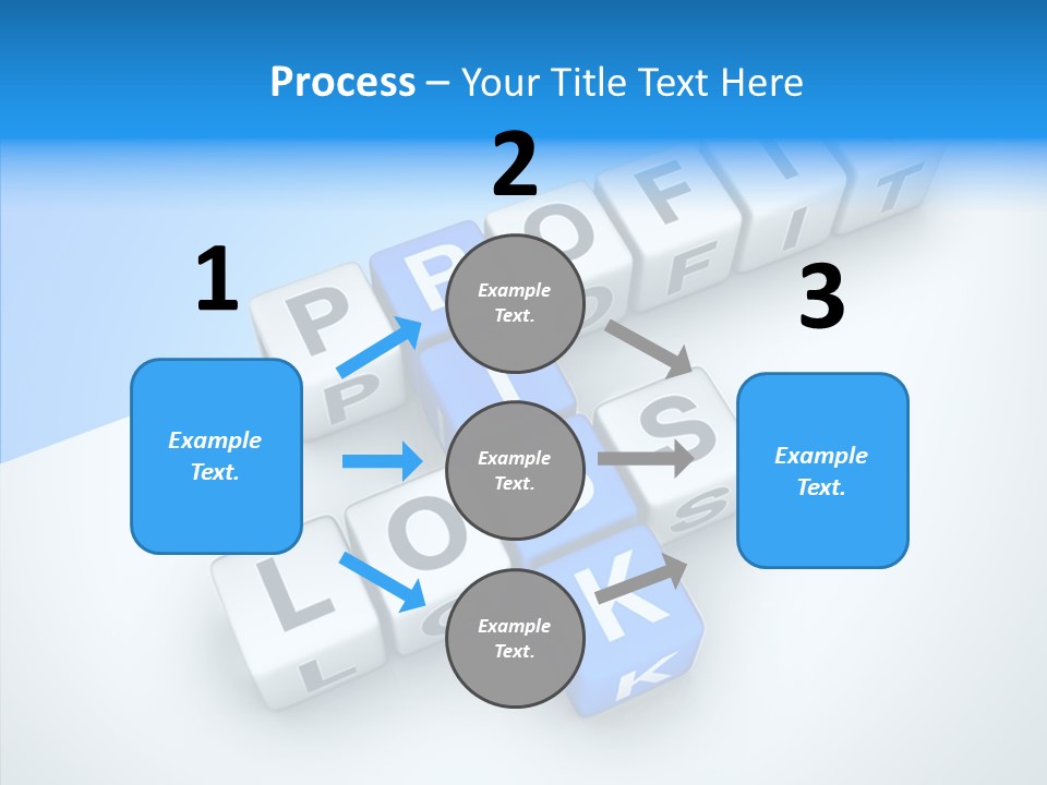 Letter Investment Risk PowerPoint Template
