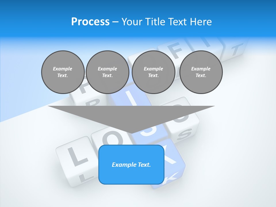 Letter Investment Risk PowerPoint Template