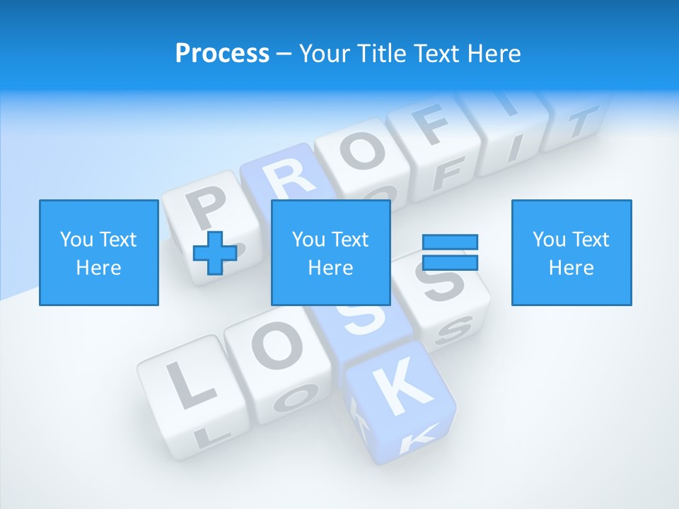 Letter Investment Risk PowerPoint Template