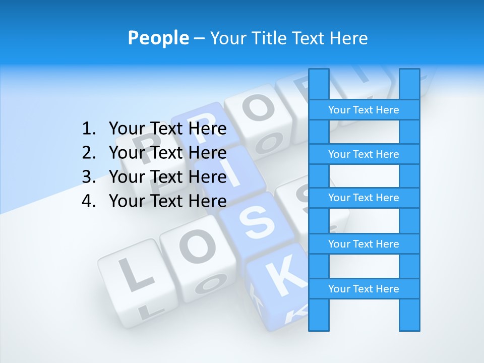 Letter Investment Risk PowerPoint Template