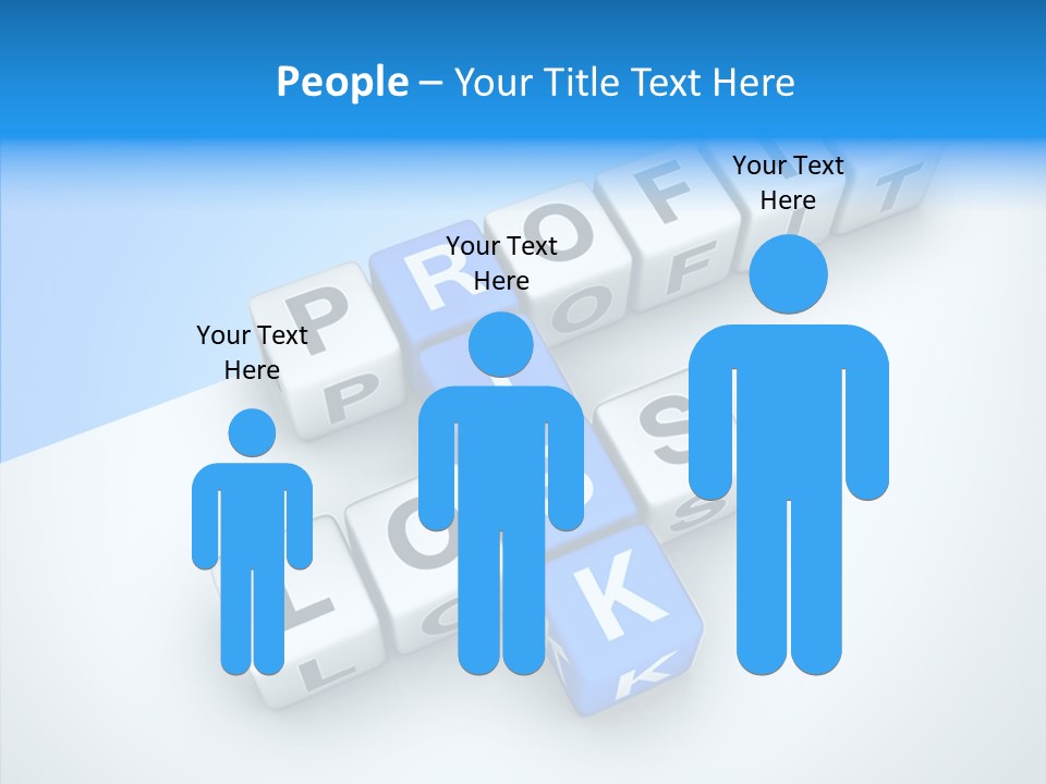 Letter Investment Risk PowerPoint Template