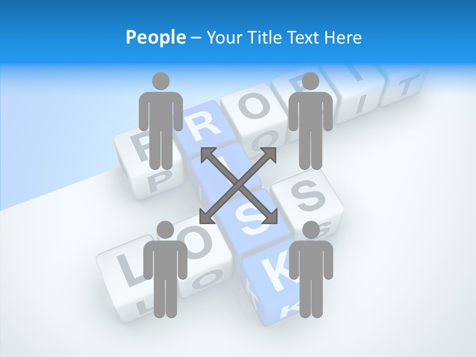 Letter Investment Risk PowerPoint Template