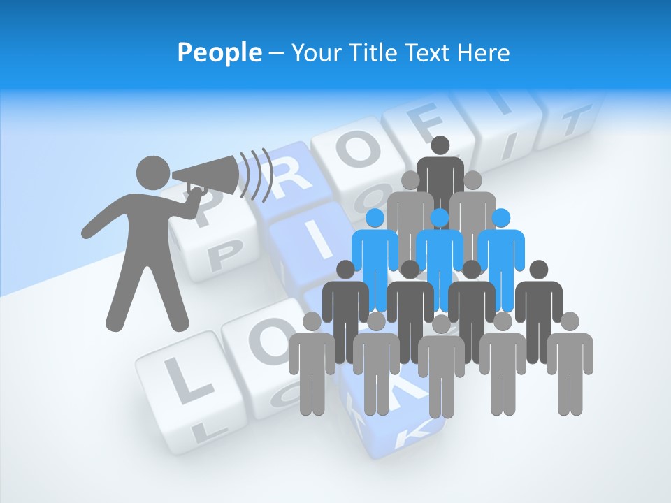 Letter Investment Risk PowerPoint Template