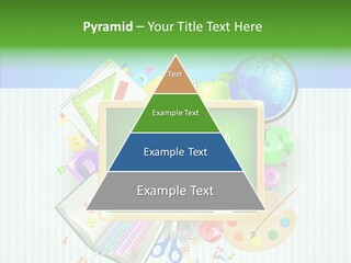 Alphabet Education Green PowerPoint Template
