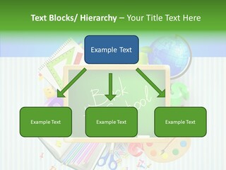 Alphabet Education Green PowerPoint Template